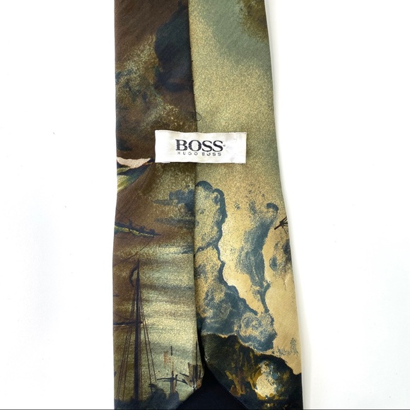 Vintage Hugo Boss ship tie - Picture 3 of 4